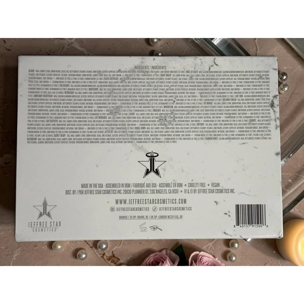 Jeffree Star Cosmetics - Cremated Eyeshadow Palette - NEW!